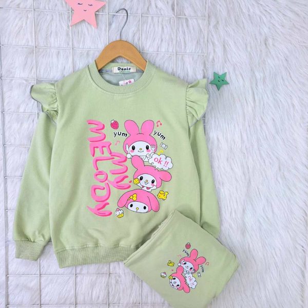 ست بلوز شلوار دخترانه ملودی - Image 4