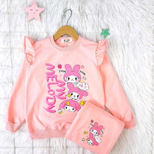 ست بلوز شلوار دخترانه ملودی - Image 5