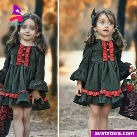 ایده لباس شب یلدای دخترانه بچه گانه