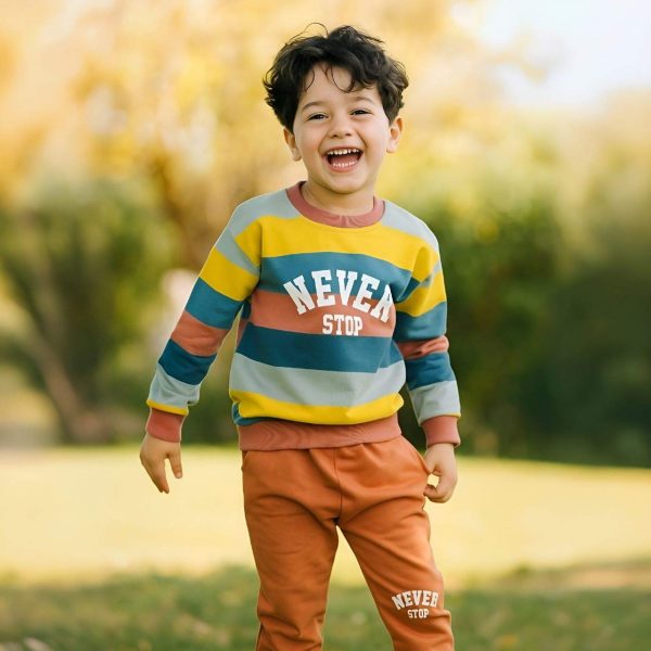 ست بلوز شلوار پسرانه رینگر - Image 12