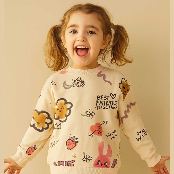 ست بلوز شلوار دخترانه فانتزی - Image 7