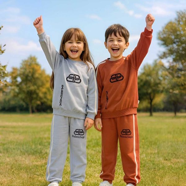 ست آستین بلند و شلوار بالنسیاگا - Image 4