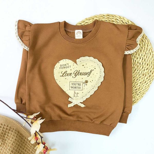 بلوز تک دخترانه LOVE - Image 6