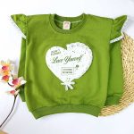 بلوز تک دخترانه LOVE - Image 4