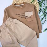 ست پسرانه بلوز شلوار کتان - Image 5