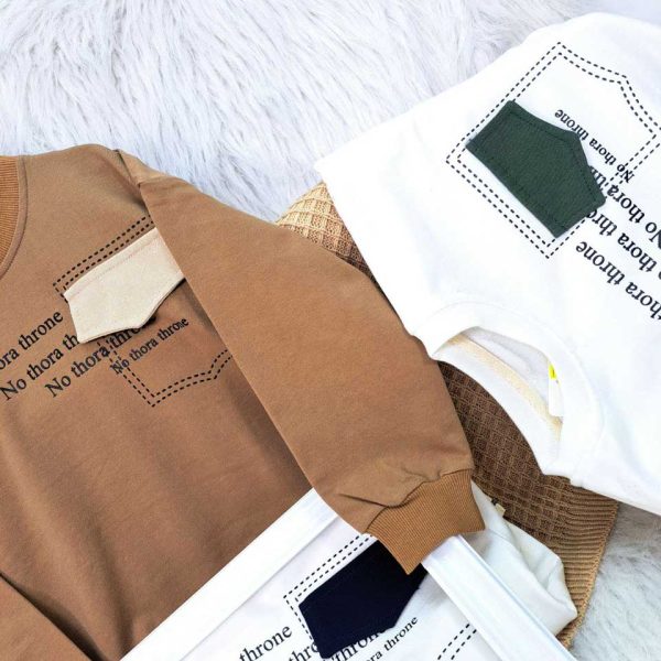 ست پسرانه بلوز شلوار کتان - Image 6