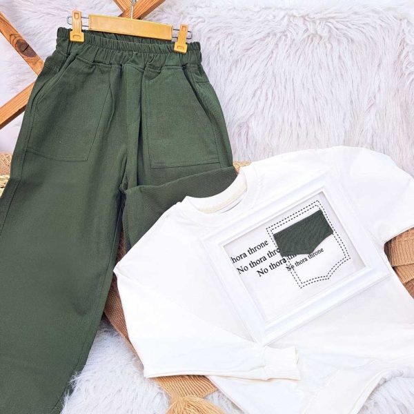 ست پسرانه بلوز شلوار کتان - Image 8