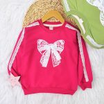 بلوز تک دخترانه پاپیون - Image 3