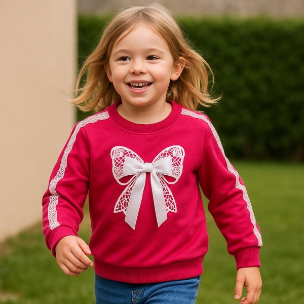 بلوز تک دخترانه پاپیون - Image 7