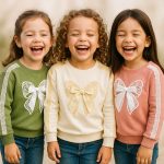 بلوز تک دخترانه پاپیون - Image 8