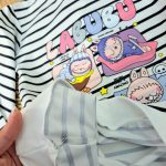 ست دخترانه لبوبو راه راه - Image 3