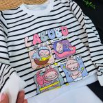 ست دخترانه لبوبو راه راه - Image 5